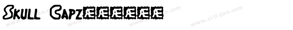 Skull Capz字体转换